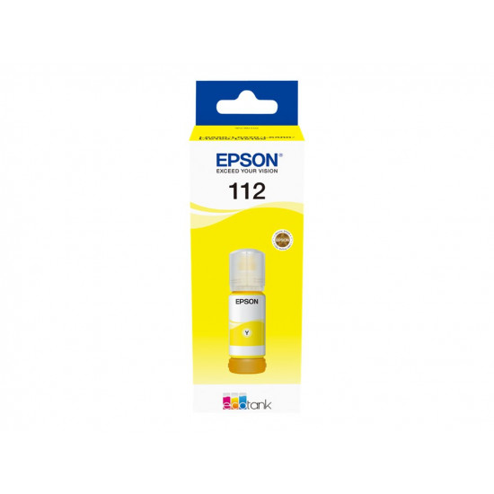 EPSON 112 EcoTank Pigment Yellow ink bottle