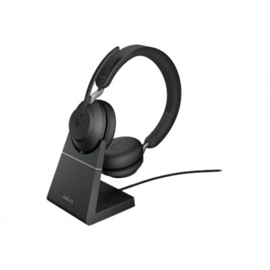 Headset Evolve2 65 Stand Link380a MS Stereo Black