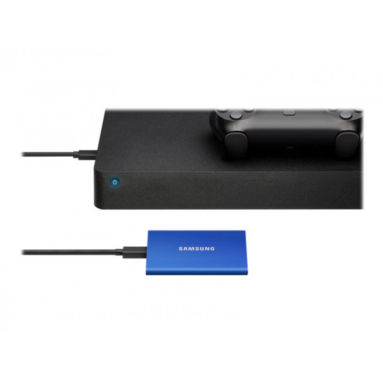 External SSD|SAMSUNG|T7|1TB|USB 3.2|Write speed 1000 MBytes/sec|Read speed 1050 MBytes/sec|MU-PC1T0H/WW