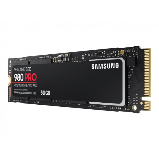 SAMSUNG 980 PRO 500GB SSD, M.2 2280, NVMe, Read/Write: 6900 / 5000 MB/s, Random Read/Write IOPS 800K/1KK