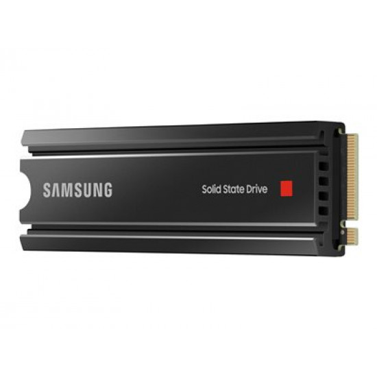 Samsung SSD 980 Pro 1TB with Heatsink M.2 PCIE Gen 4.0 NVME 1.3c PCIEx4, 7000/5000 MB/s, 600TBW, 5yrs