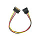 GEMBIRD CC-SATAMF-01 extention cable power SATA 15pin M/F 30 cm