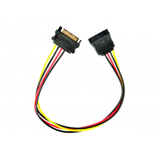 CABLE POWER EXTENSION SATA/0.3M CC-SATAMF-01 GEMBIRD