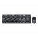 KEYBOARD +MOUSE WRL ENG/DESKTOP KBS-W-01 GEMBIRD