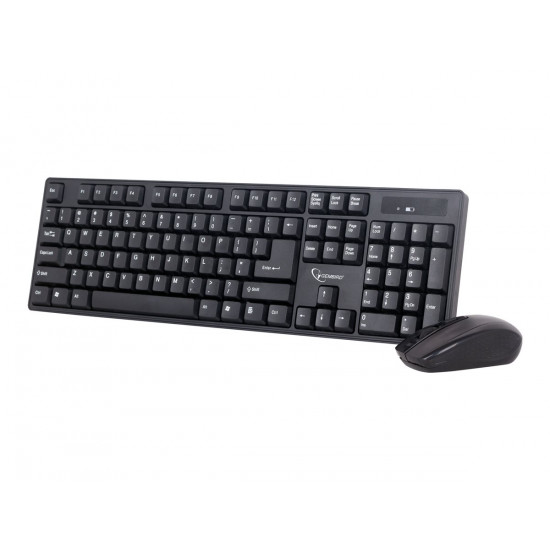 KEYBOARD +MOUSE WRL ENG/DESKTOP KBS-W-01 GEMBIRD