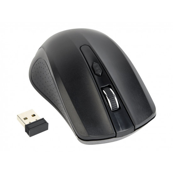 GEMBIRD MUSW-4B-04 Wireless optical mouse 1600DPI nano USB black