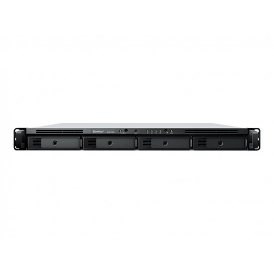 SYNOLOGY RS822RP+ 4-Bay NAS-Rackmount AMD Ryzen V1500B 4-core 2.2GHz 2GB DDR4 ECC SODIMM 2xUSB 3.2 RJ-45 4x1GbE