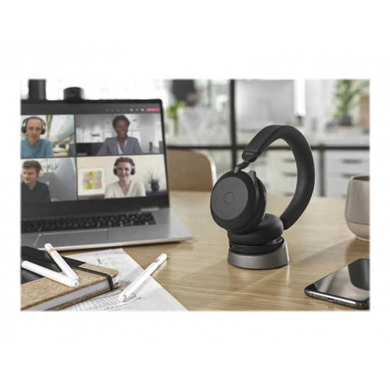 JABRA Evolve2 75 Link380a UC Stereo Black