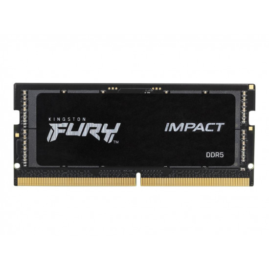 KINGSTON 64GB 5600MT/s DDR5 CL40 SODIMM Kit of 2 FURY Impact PnP