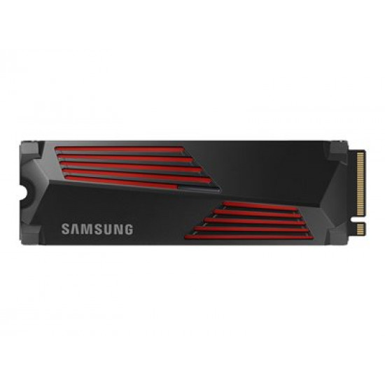 SSD|SAMSUNG|990 PRO with Heatsink|2TB|M.2|PCIE|NVMe|MLC|Write speed 6900 MBytes/sec|Read speed 7450 MBytes/sec|2.3mm|TBW 1200 TB|MTBF 1500000 hours|MZ-V9P2T0CW