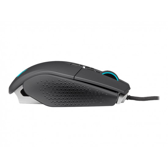 CORSAIR M65 RGB ULTRA Gaming Mouse Backlit RGB LED Optical Silver ALU Black