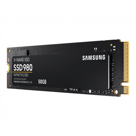 SAMSUNG 980 SSD 500GB M.2 NVMe PCIe 3.0 3.100 MB/s read 2.600MB/s write