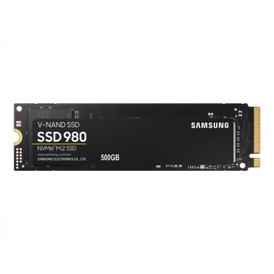 SAMSUNG 980 SSD 500GB M.2 NVMe PCIe 3.0 3.100 MB/s read 2.600MB/s write