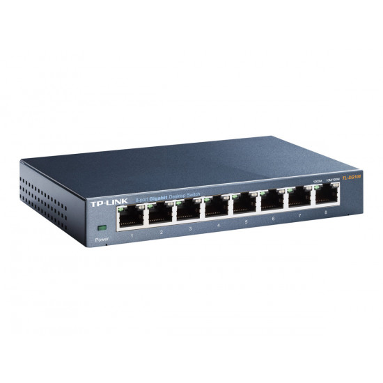 NET SWITCH 8PORT 1000M/TL-SG108 TP-LINK