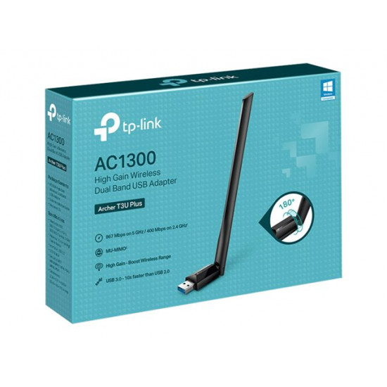 WRL ADAPTER 1300MBPS USB/ARCHER T3U PLUS TP-LINK