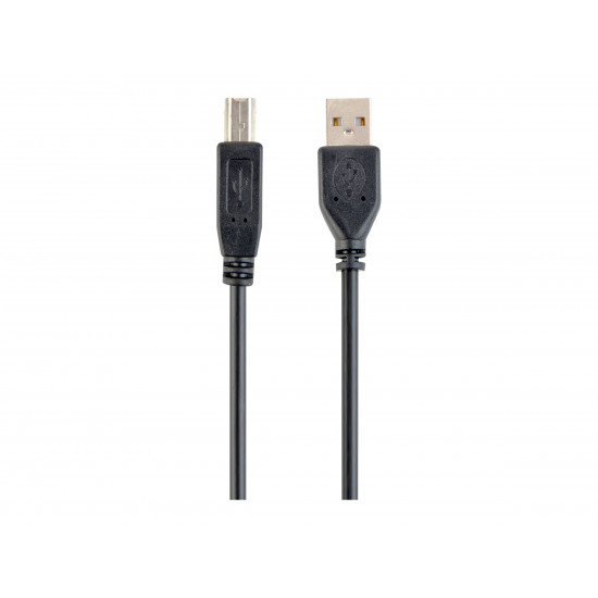 CABLE USB2 AM-BM 3M/BLACK CCP-USB2-AMBM-10 GEMBIRD