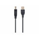 CABLE USB2 AM-BM 3M/BLACK CCP-USB2-AMBM-10 GEMBIRD