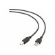 CABLE l USB 2.0 l AB AM-BM 3m black