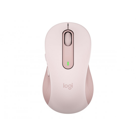 LOGITECH Signature M650 L Mouse large size optical 5 buttons wireless Bluetooth 2.4 GHz Bolt USB receiver rose