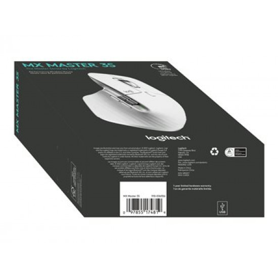 Logitech MX Master 3S Performance Wireless Mouse - Pale Grey