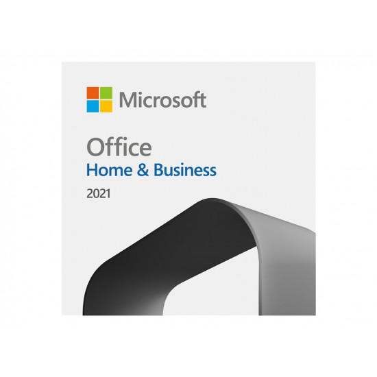 MS Office Home and Business 2021 English P8 EuroZone 1 License Medialess (EN)