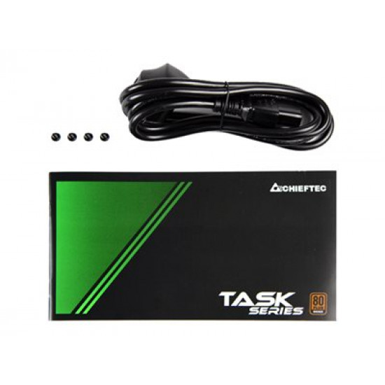 CHIEFTEC Task 700W certified 80Plus Bronze ATX 12V 2.3 Active CFP 0.9 65cm cable length