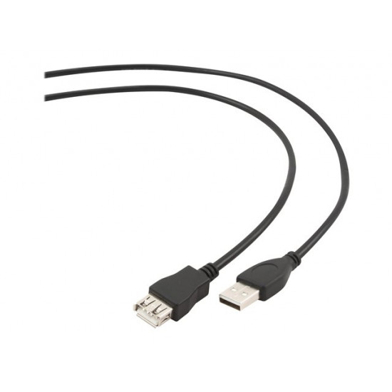 Extension cord l USB 2.0 l type AM-AF l 1.8m black