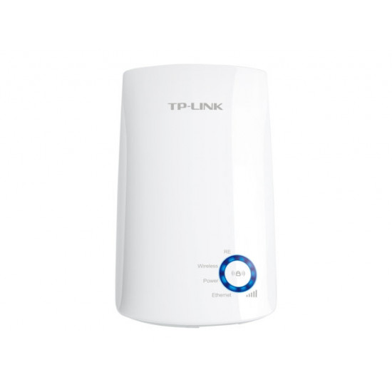 TP-LINK 300Mbps Universal Wireless N Range ExtenderWall Mount 2.4GHz 300Mbps 802.11b/g/n  internal antennasRange Extender Button