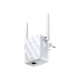 TP-LINK 300MBit WLAN N Repeater wall-mountable Qualcomm Chipsatz 2T2R 2.4GHz 802.11b/g/n 1 10/100M LAN 2 fixed antennas