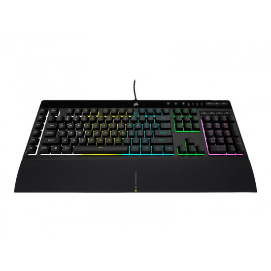 CORSAIR K55 RGB PRO Gaming Keyboard Backlit Zoned RGB LED Rubberdome