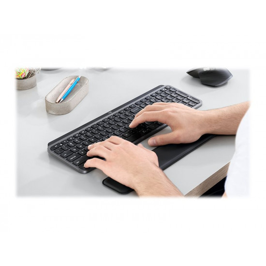 LOGITECH MX Palm Rest Keyboard wrist rest grey