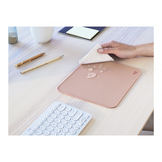 LOGITECH Mouse Pad Studio Series - DARKER ROSE - NAMR-EMEA