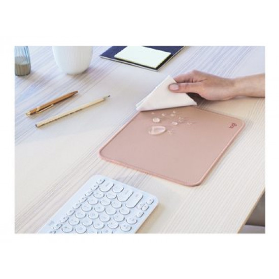 LOGITECH Mouse Pad Studio Series - DARKER ROSE - NAMR-EMEA