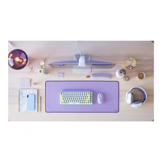 LOGITECH Desk Mat Studio Series - LAVENDER - NAMR-EMEA