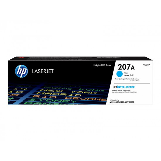 HP 207A Cyan LaserJet Toner Cartridge