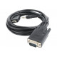 CABLE HDMI-VGA +3.5MM/1.8M A-HDMI-VGA-03-6 GEMBIRD