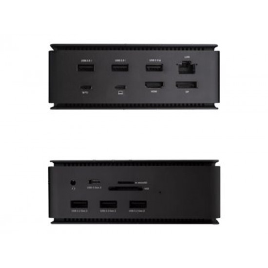 I-TEC USB 4.0 Metal Docking station Dual 4K HDMI DP PD 80 W