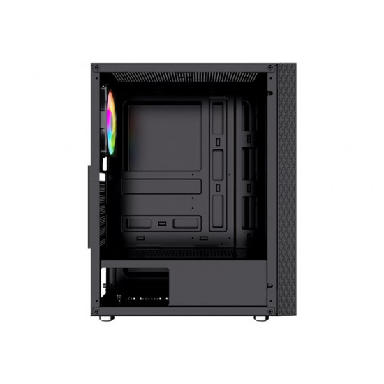 GEMBIRD computer case Fornax 2500 ATX - ARGB backlight black