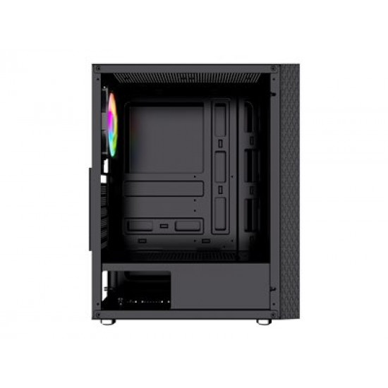 GEMBIRD computer case Fornax 2500 ATX - ARGB backlight black