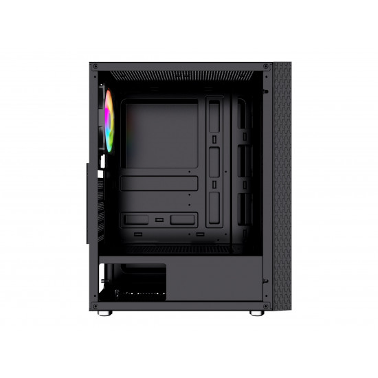 GEMBIRD computer case Fornax 2500 ATX - ARGB backlight black