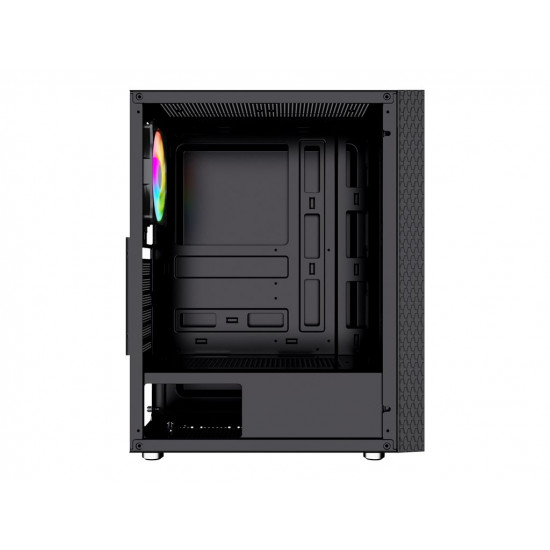 GEMBIRD computer case Fornax 2500 ATX - ARGB backlight black