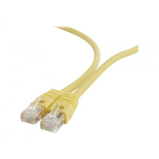 Patch cord Cat.6 UTP 0.5m yellow