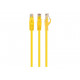 Patch cord Cat.6 UTP 0.5m yellow