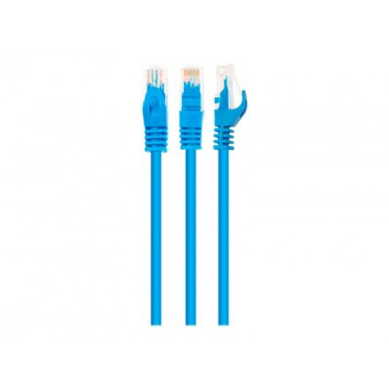 Patch cord Cat.6 UTP 1m blue