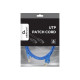 Patch cord Cat.6 UTP 1m blue