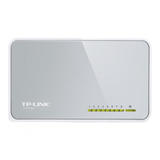 NET SWITCH 8PORT 10/100M/TL-SF1008D TP-LINK