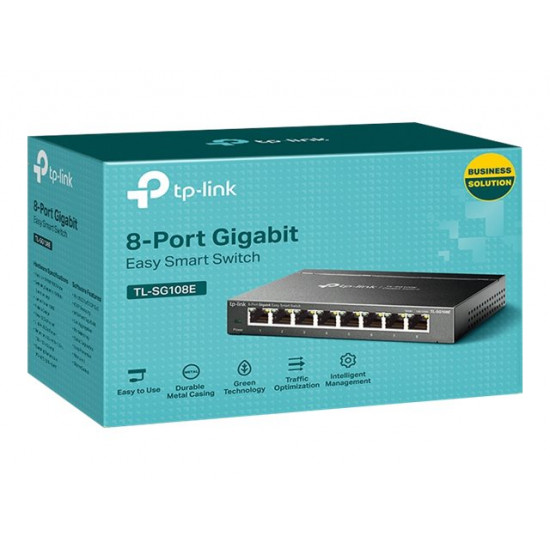 NET SWITCH 8PORT 1000M/TL-SG108E TP-LINK