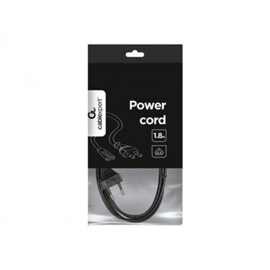 Power Cord (C8) VDE 2pin 1.8m