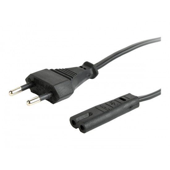 Power Cord (C8) VDE 2pin 1.8m