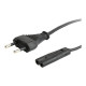 Power Cord (C8) VDE 2pin 1.8m